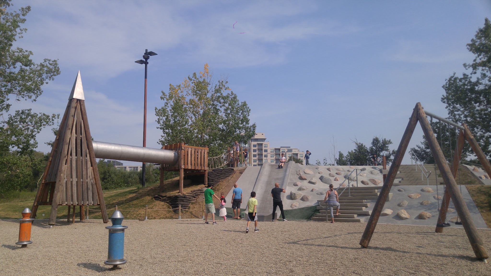 St. Patrick's Island Adventure Playground - Outdoor in Central Calgary