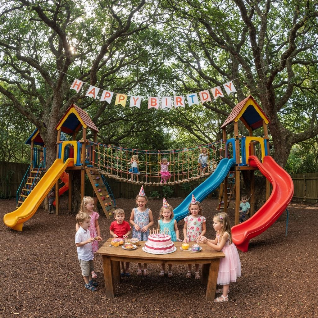 Playground Birthday Cake Options in Calgary - Calgary playground guide image